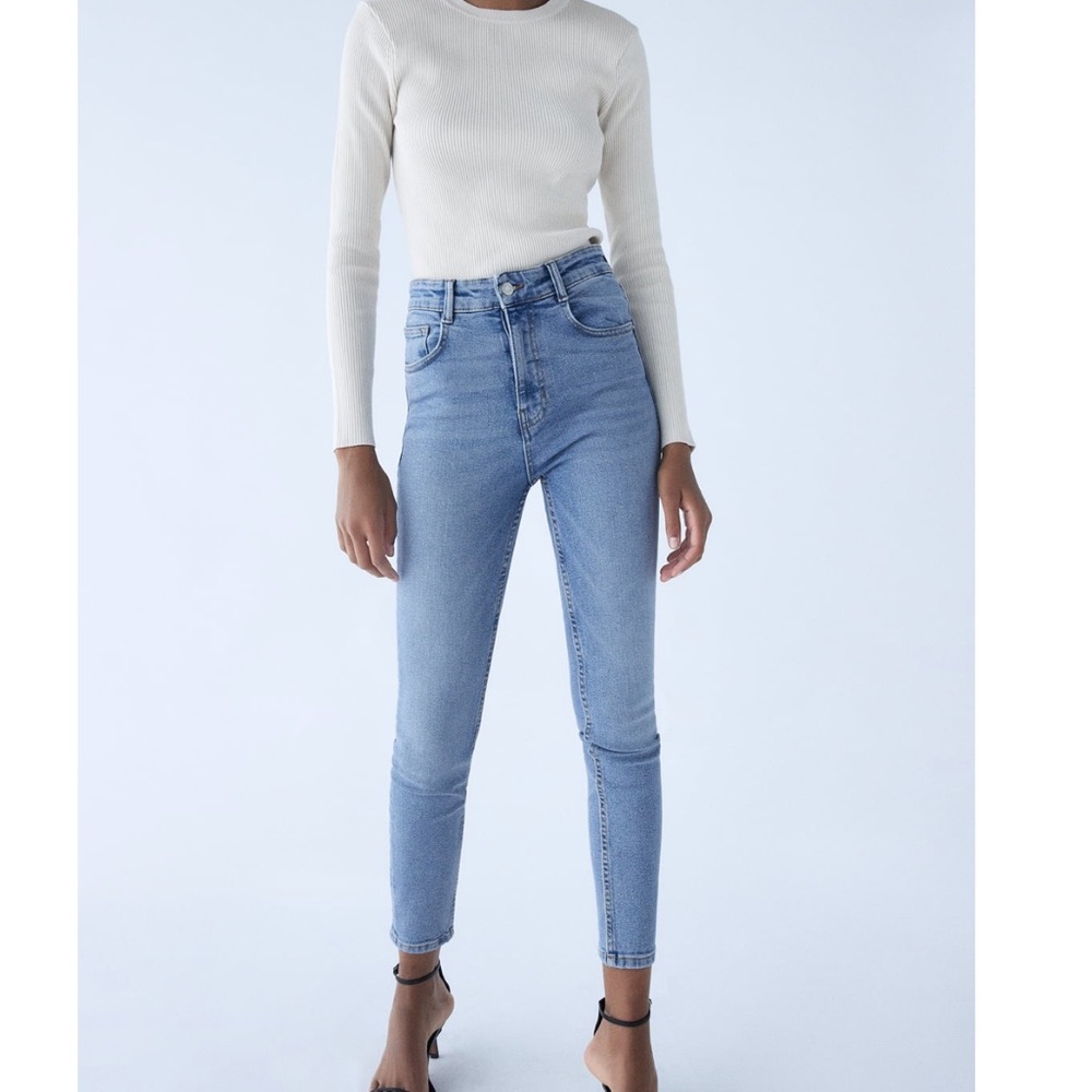 NWT ZARA VINTAGE SKINNY JEANS